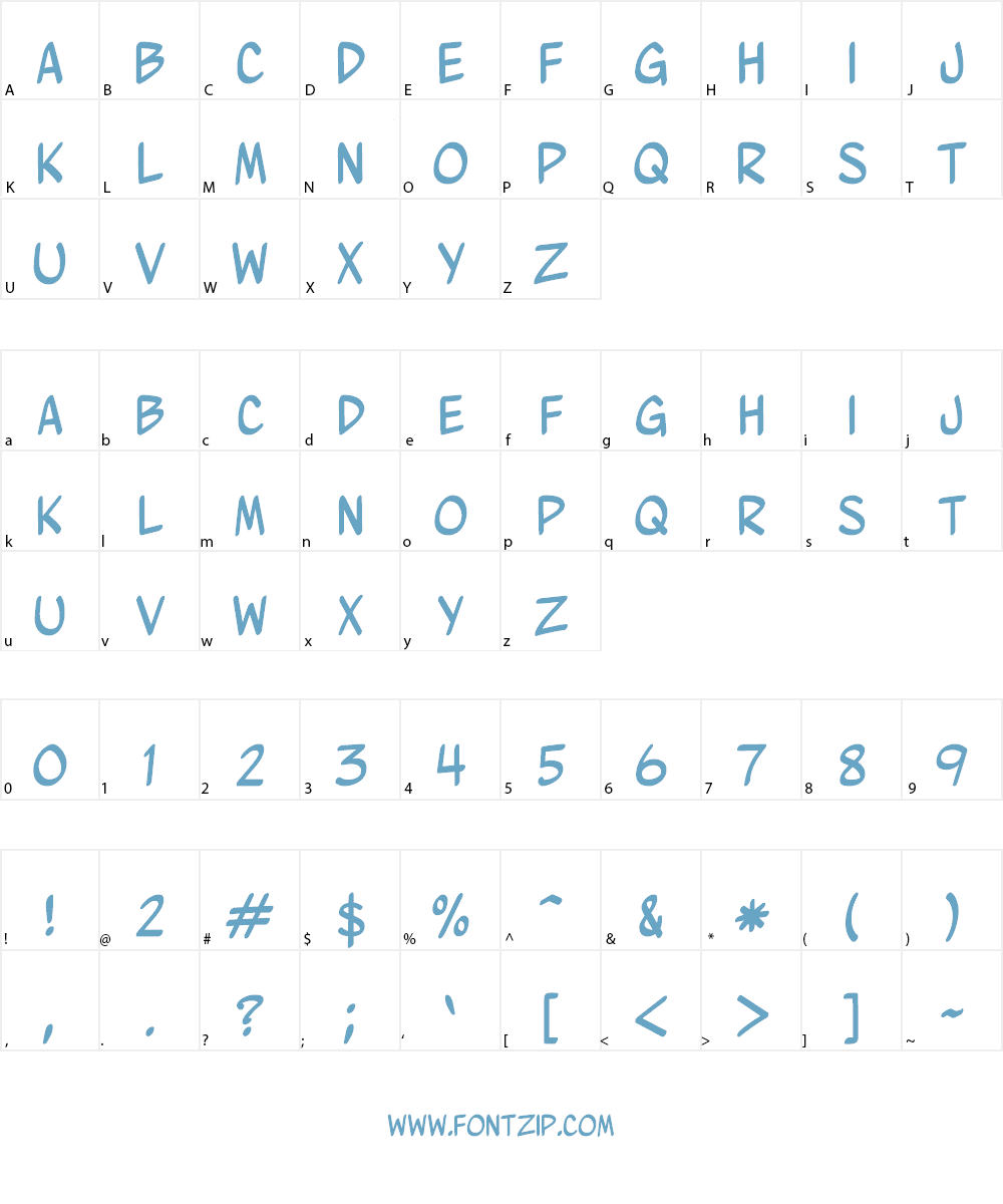 Wurmics Bravado Font Character
